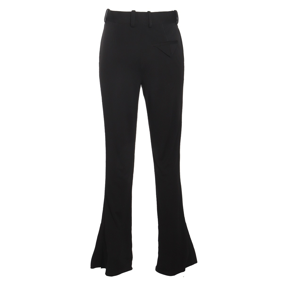 BLACK VISCOSE PANTS BLACK VISCOSE PANTS