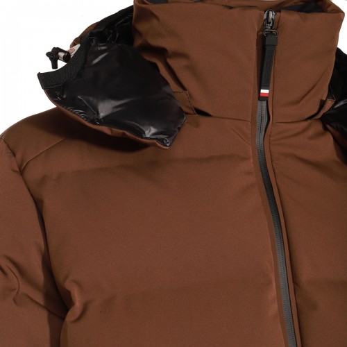 BROWN DOWN JACKETS