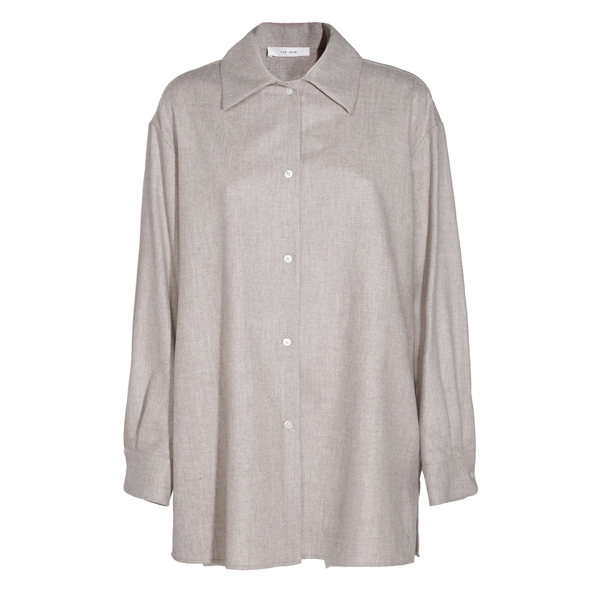 GREY WOOL SHIRT