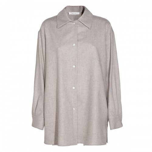 GREY WOOL SHIRT