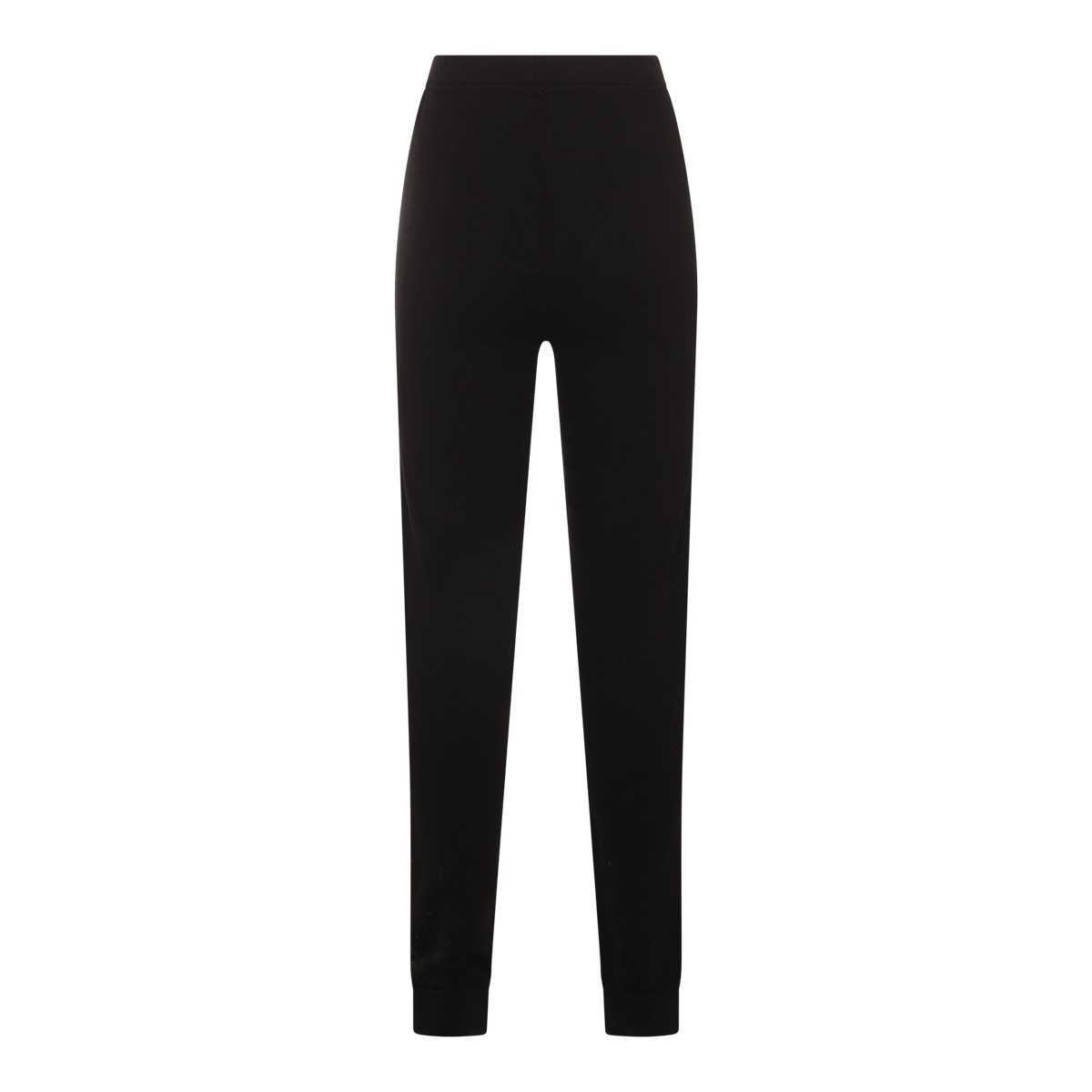 BLACK WOOL PANTS