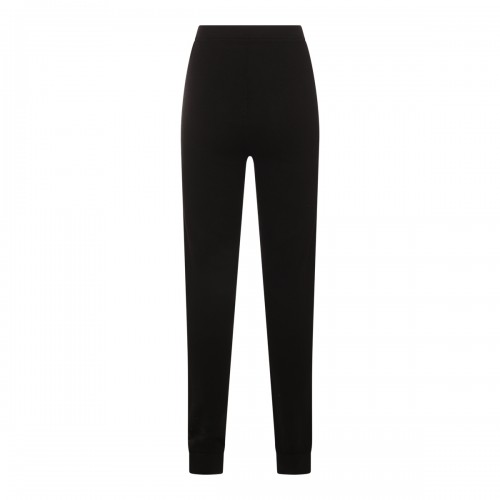 BLACK WOOL PANTS