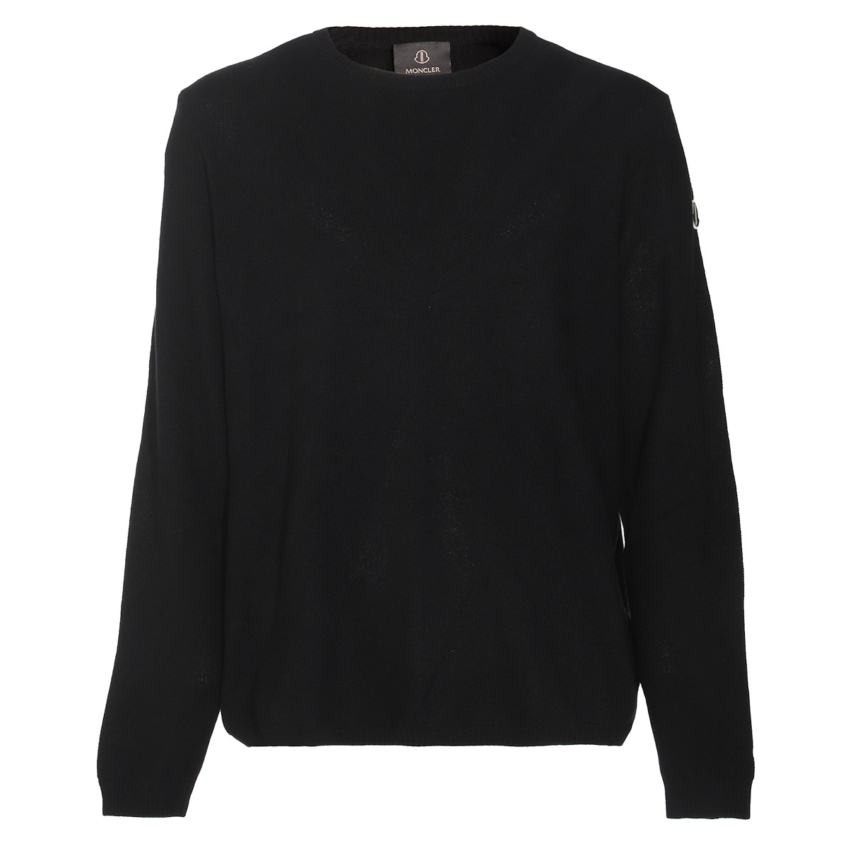 BLACK WOOL KNITWEAR