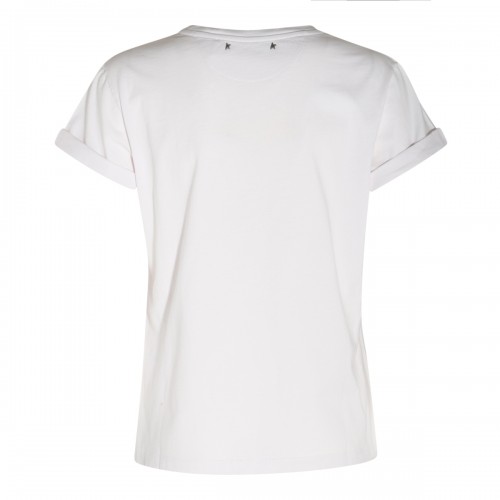 WHITE COTTON T-SHIRT