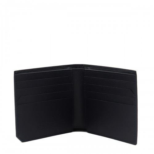 BLACK LEATHER WALLET