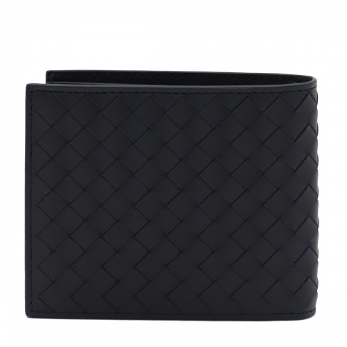 BLACK LEATHER WALLET