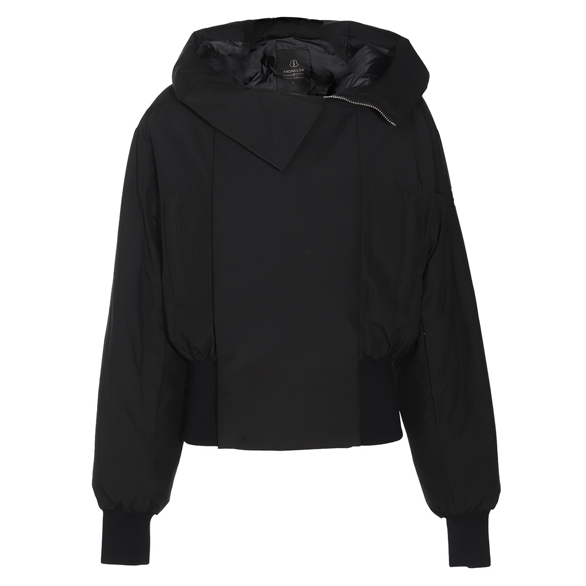 BLACK COTTON DOWN JACKET