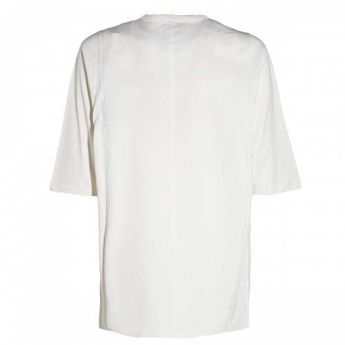 WHITE COTTON T-SHIRT