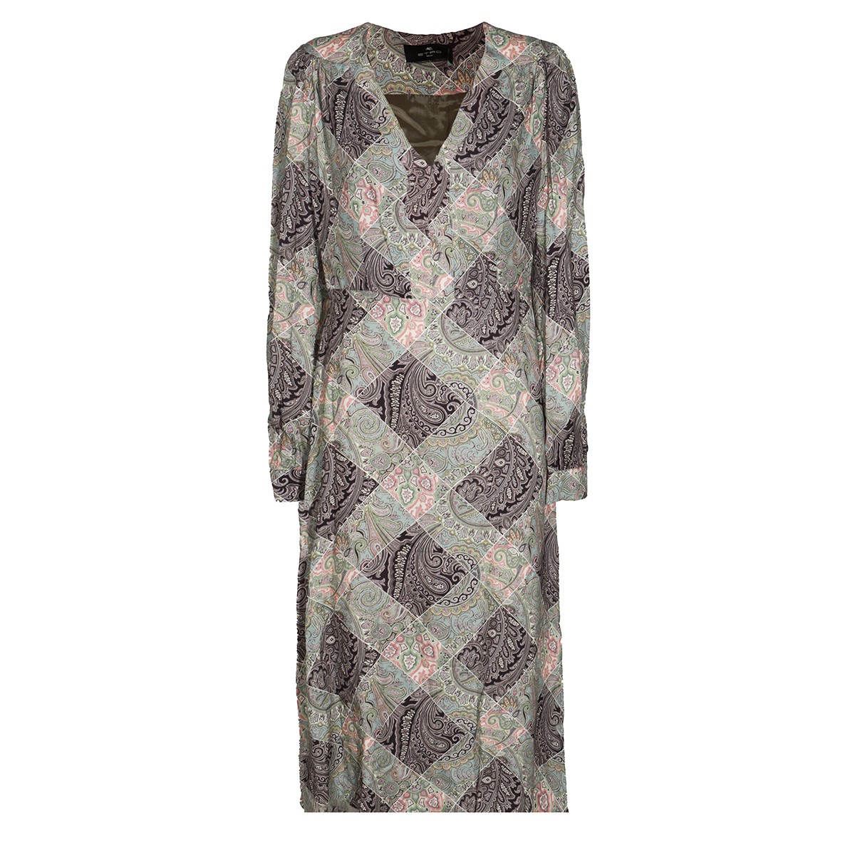 GREY VISCOSE DRESS