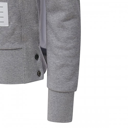 GREY COTTON SWEATSHIRT