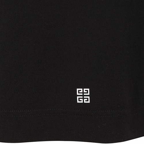 BLACK COTTON T-SHIRT