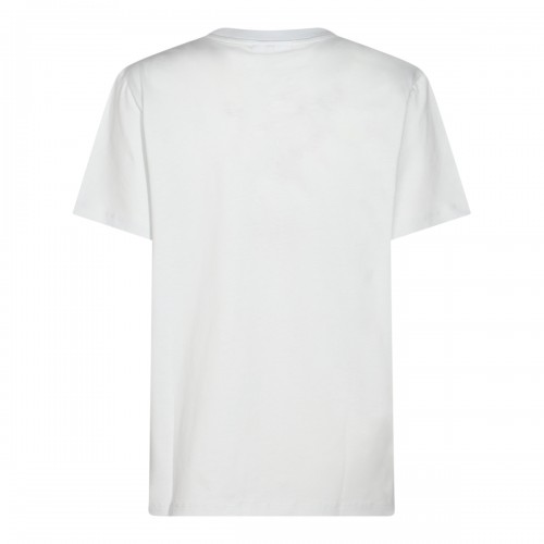 WHITE COTTON T-SHIRT