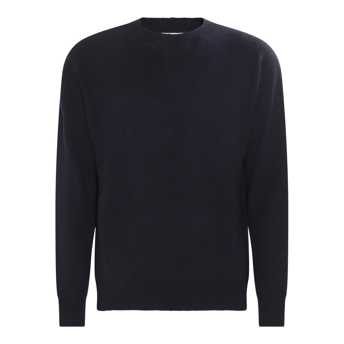 BLUE CASHMERE JUMPER