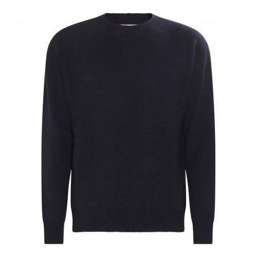 BLUE CASHMERE JUMPER