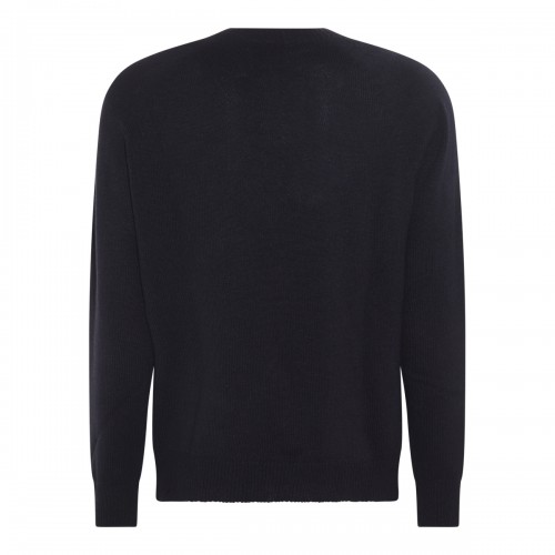 BLUE CASHMERE JUMPER