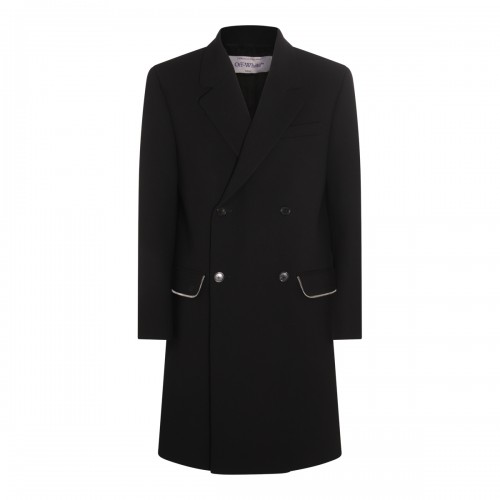 BLACK WOOL COAT