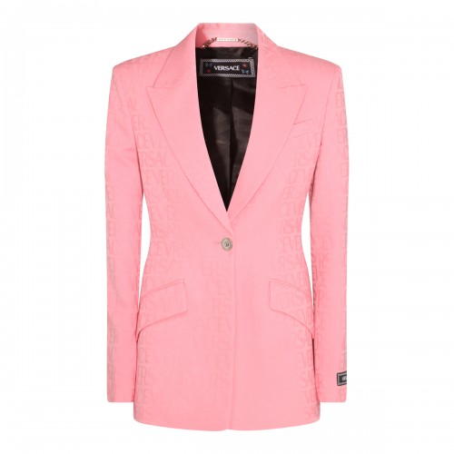 PINK VIRGIN WOOL BLAZER