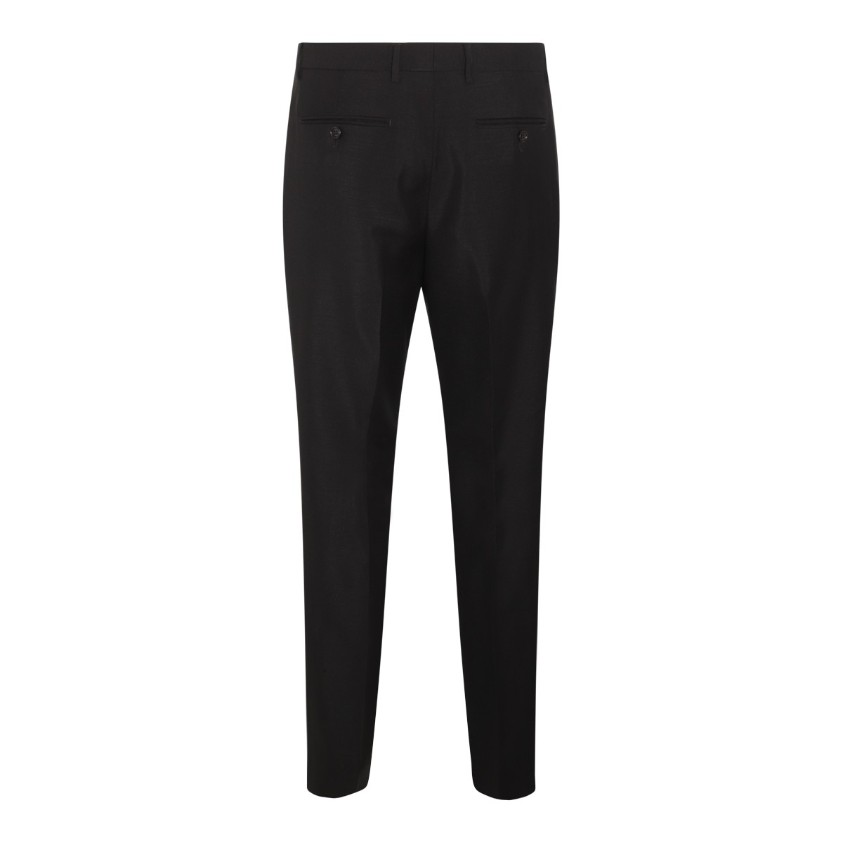 BLACK WOOL PANTS BLACK WOOL PANTS