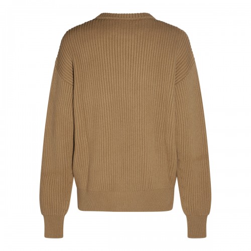 BEIGE WOOL JUMPER 2