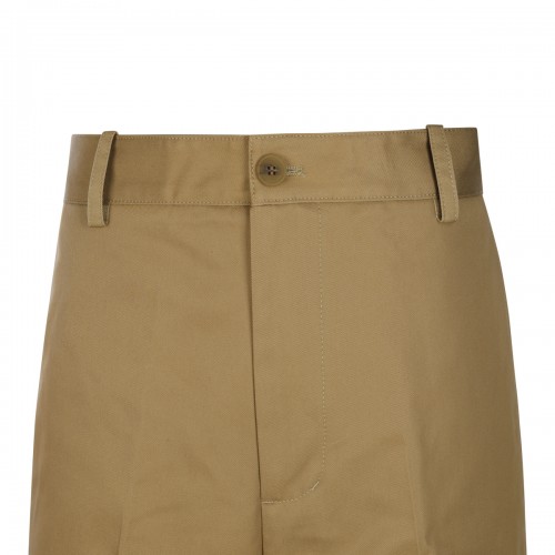 BEIGE COTTON PANTS 