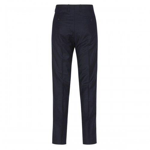 NIGHT BLUE WOOL PANTS