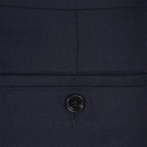 NIGHT BLUE WOOL PANTS