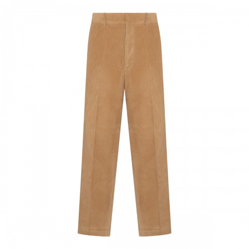 BEIGE COTTON TROUSERS