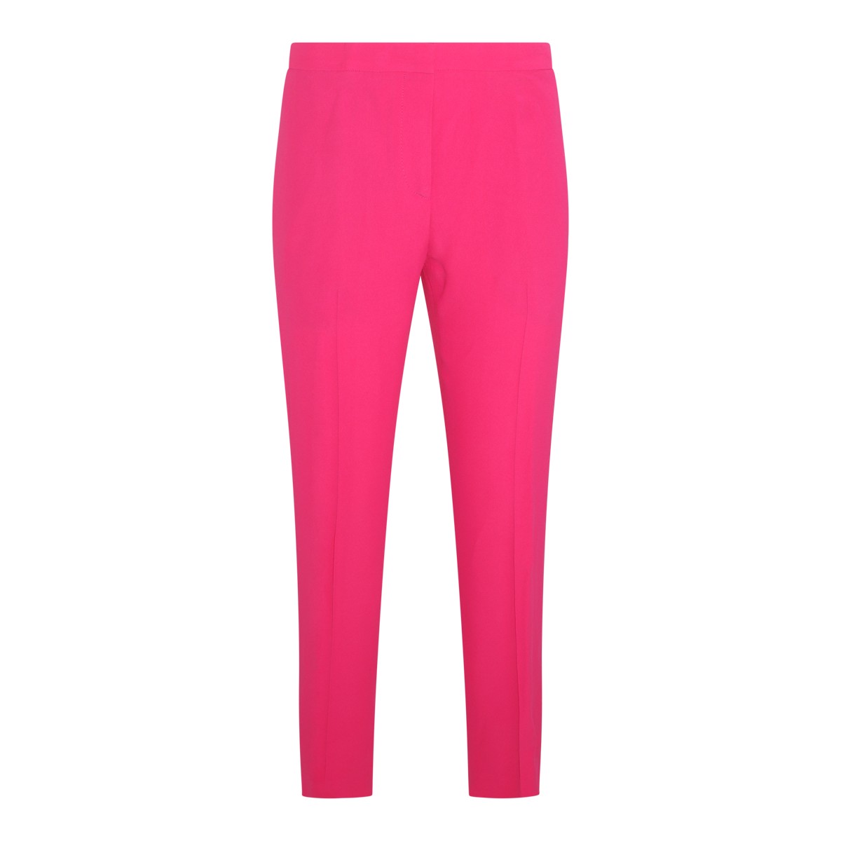 ORCHID PINK VISCOSE BLEND STRETCH PANTS