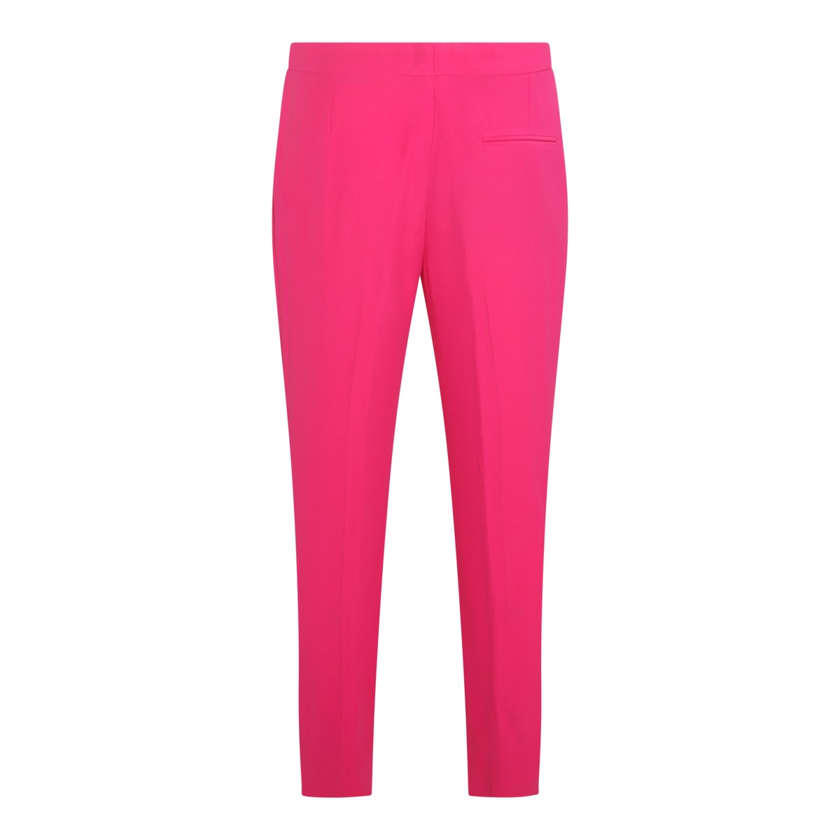 ORCHID PINK VISCOSE BLEND STRETCH PANTS