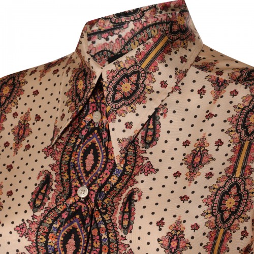 MULTICOLOUR SILK PAISLEY SHIRT