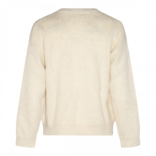 EGGSHELL MOHAIR BLEND SWEATER