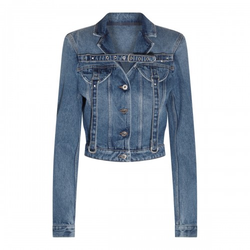 BLUE COTTON DENIM JACKET