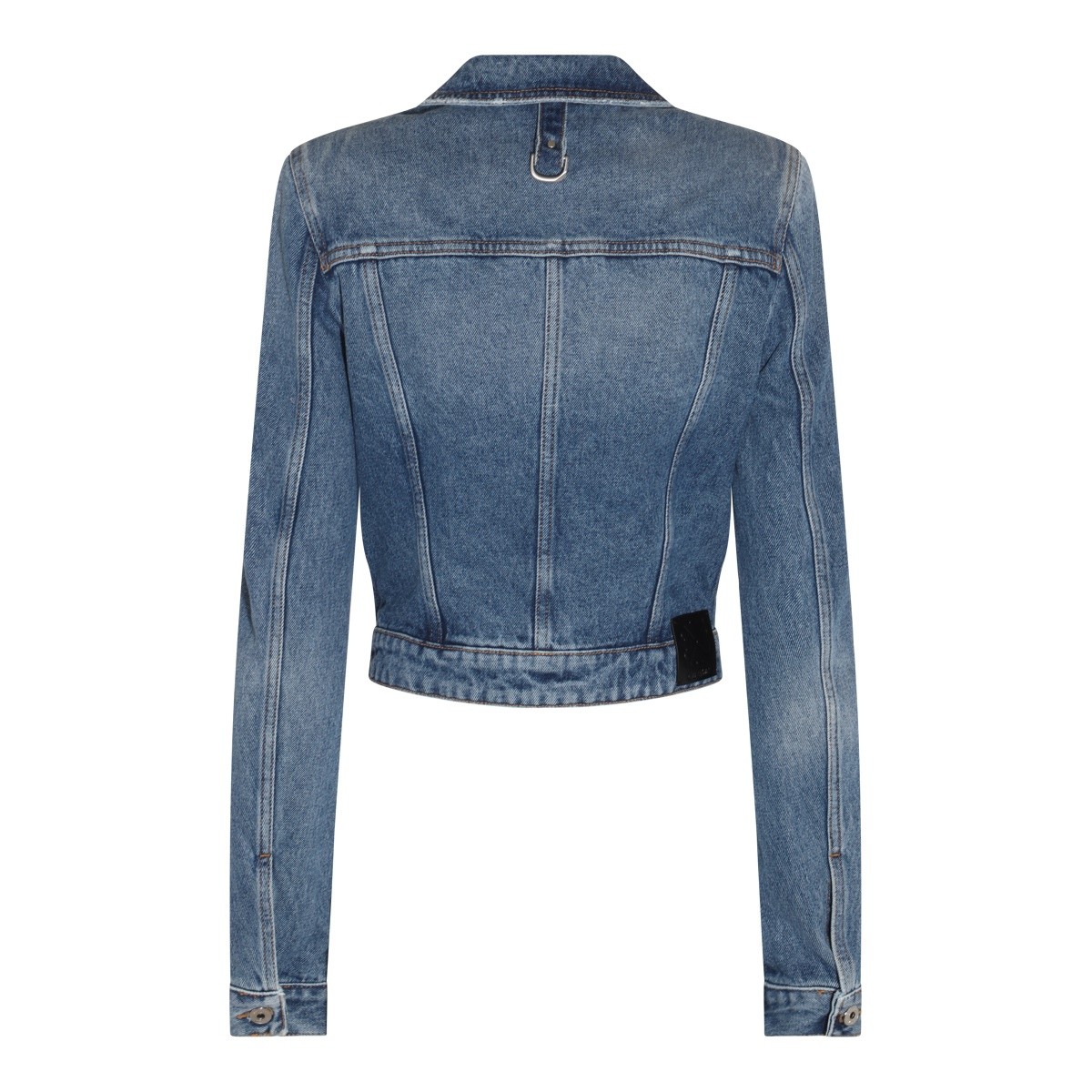 BLUE COTTON DENIM JACKET BLUE COTTON DENIM JACKET