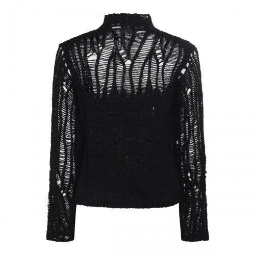 BLACK WOOL SHIRT 2