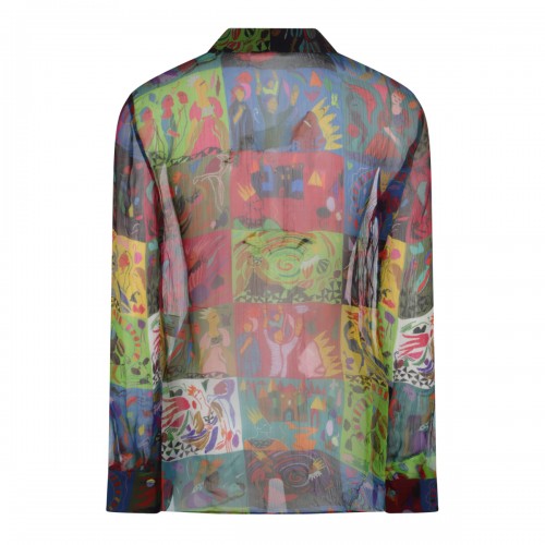 MULTICOLOUR SILK SHIRT