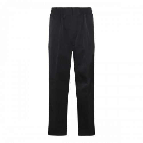 DARK NAVY BLUE TECHNICAL FABRIC PANTS