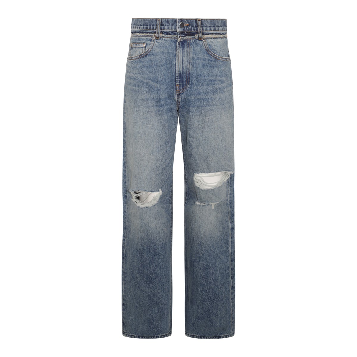 BLUE DENIM COTTON JEANS