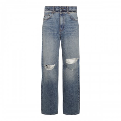 BLUE DENIM COTTON JEANS