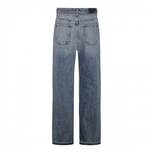BLUE DENIM COTTON JEANS 2