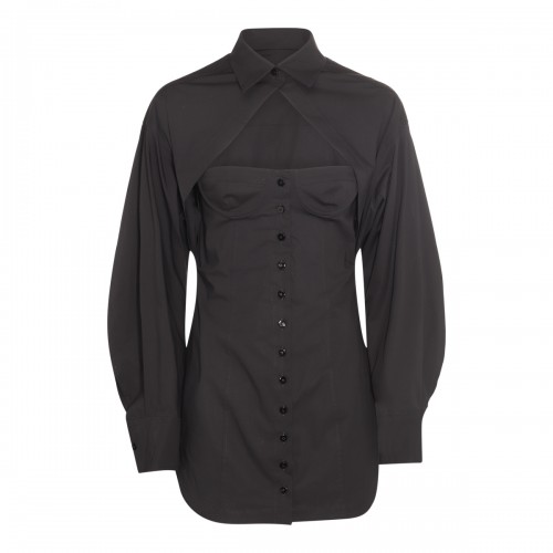 BLACK COTTON CUT OUT...
