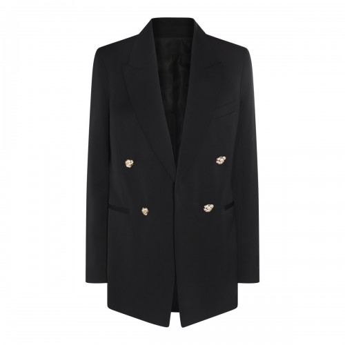 BLACK WOOL BLAZER