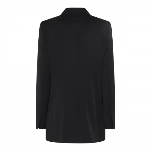 BLACK WOOL BLAZER 2