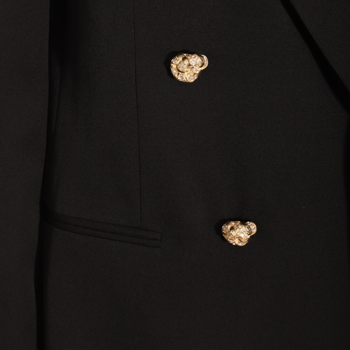BLACK WOOL BLAZER BLACK WOOL BLAZER