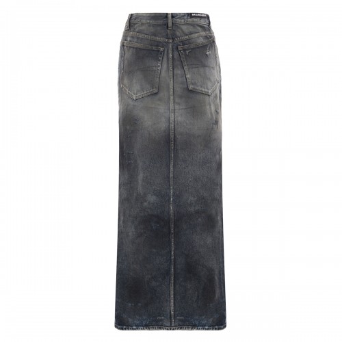 DIRTY PALE BLUE DENIM LONG... 2