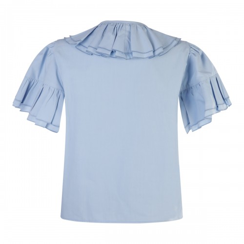 CERAMIC BLUE COTTON SHIRT