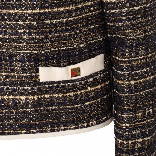 BLUE TWEED PARTY BLAZER