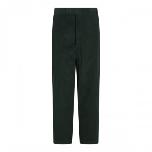 DARK GREE COTTON PANTS