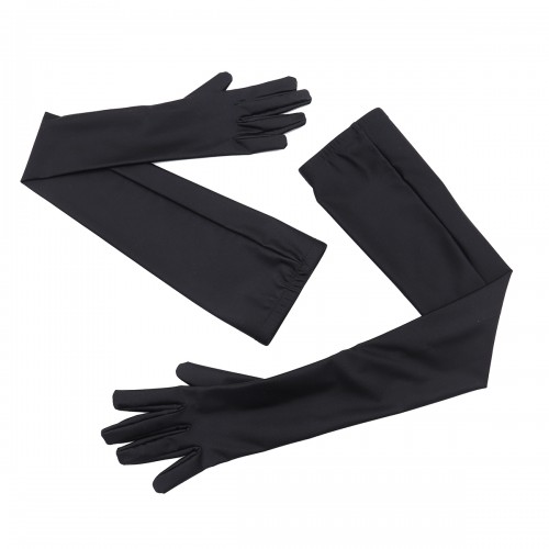 BLACK STRETCH CUT OUT ONE SHOULDER FRESS