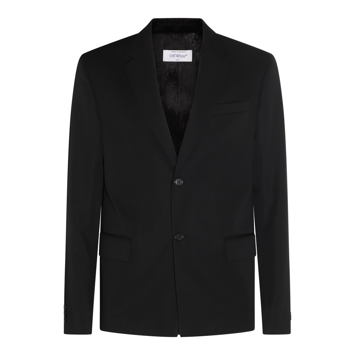 BLACK WOOL BLAZER