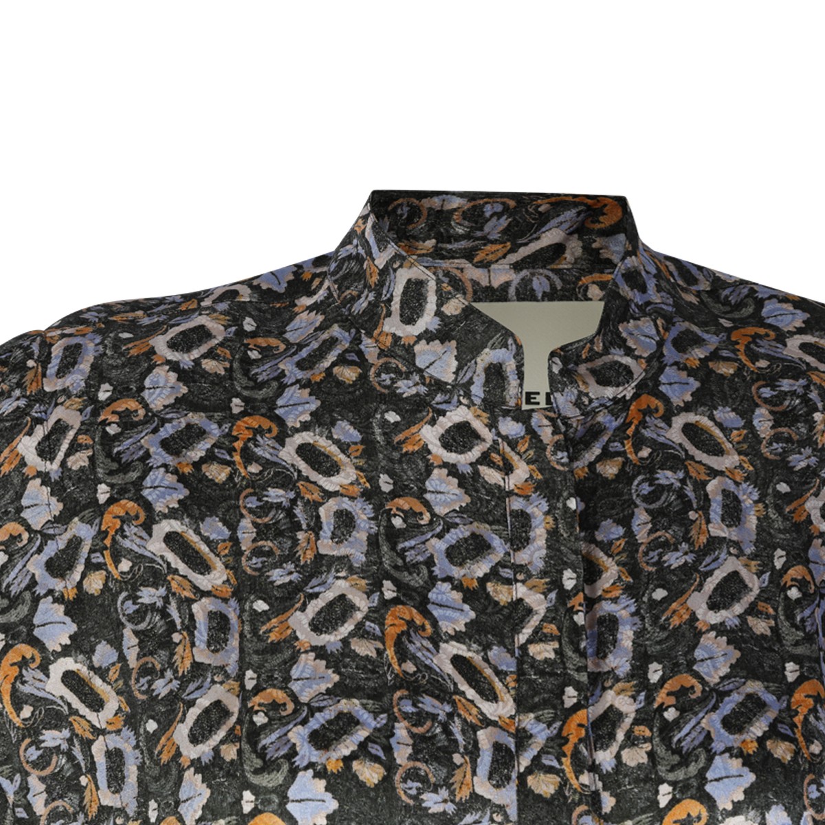 MULTICOLOUR VISCOSE AND SILK BLEND... MULTICOLOUR VISCOSE AND SILK BLEND...
